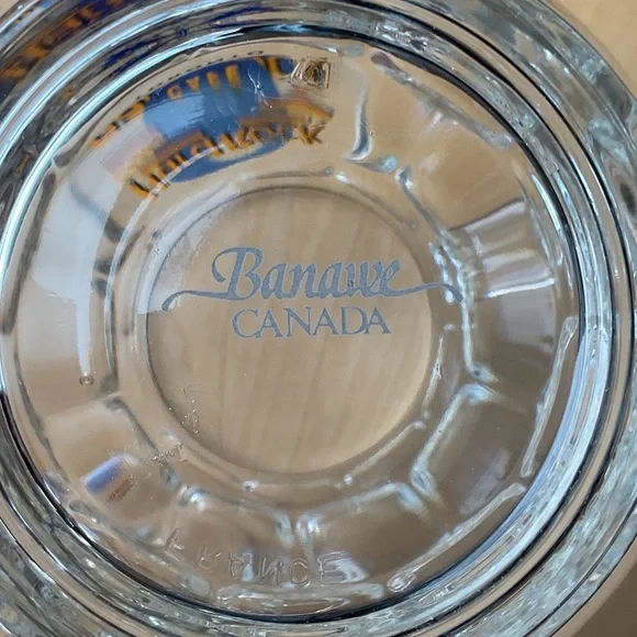 Hard Rock SET Cafe Toronto Glass Mugs - Clear and Blue ONE SKYDOME - Picture 9 of 12